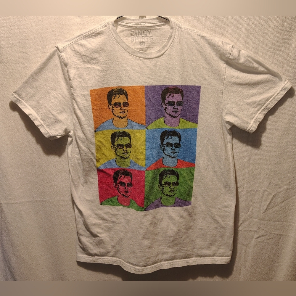 Joe Burrow Cincinnati Bengals Andy Warhol Graphic T-Shirt Unisex Size Medium